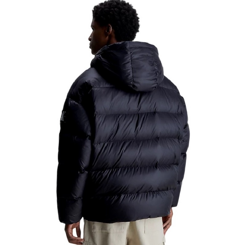 CALVIN KLEIN ESSENTIALS DOWN OVERSIZED PUFFER BLACK